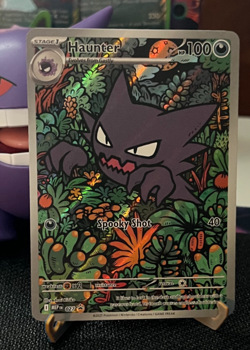 Pokemon TCG Haunter 027 Promo Card Mega Evolutions NM Condition - Image 1