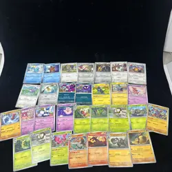 58 Card Lot Pokemon Perfect Order Shiny Holofoil, Reverse Holofoil & Normal - Image 5