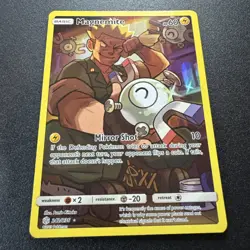 Pokemon Magnemite Cosmic Eclipse Full Art SM Holo Card 242/236 Secret Rare - Image 4