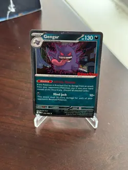 Pokemon TCG Gengar 050/088 Stamped Gamestop Promo Card Perfect Order NOT SEALED - Image 2