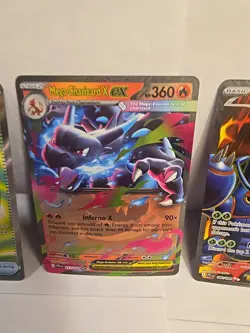 ​325+ Pokemon Card Lot Hits! Mega Evolution Full Art Ultra Rare Reverse Holo MEE - Image 4
