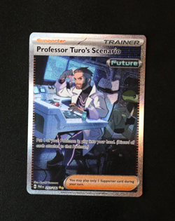 Pokemon Card TCG - Professor Turo's Scenario 257/182 - Paradox Rift - SIR - NM ⭐ - Image 1