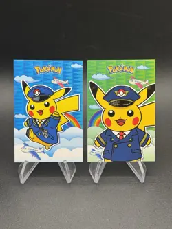 Pikachu Captain Cracked Ice Holo Pokemon Electric Card Database Peru Us Seller - Image 1
