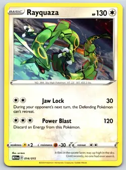 Rayquaza - McDonalds Promo 2024 SWSH029 Sword Shield Pokemon Card NM - Image 1