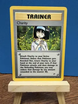 Pokemon TCG Charity 99/132 Gym Heroes Non-Holo Rare WOTC Trainer Card - Image 1