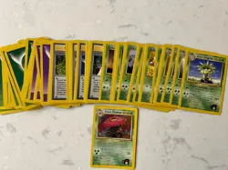 Pokemon EricaTheme Deck 60-cards Gym Heroes Coin Holo Box Case Mint Condition! - Image 3