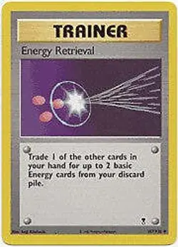 Legendary Collection 107/110 Trainer: Energy Retrieval Pokemon Card - Image 1