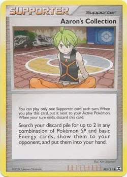 Pokemon Platinum Rising Rivals Single Card Uncommon Aaron's Collection 88/111 - Image 1