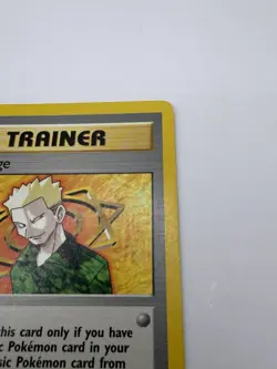 Lt. Surge 101/132 Gym Heroes Rare Pokemon Card Vintage WOTC - Image 4