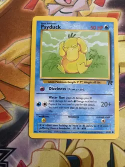 PSYDUCK - Team Rocket Set - 65/82 - Common - Pokemon Card - Unlimited - NM - Image 1