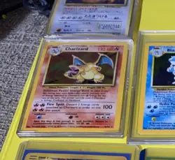 Pokemon TCG Charizard Base Set Holo Rare Card 4/102 WOTC Original - Image 3