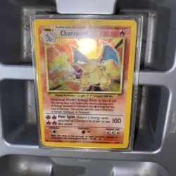 Pokemon TCG Charizard Base Set Holo Rare Card 4/102 WOTC Original - Image 5