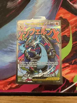 Mega Charizard X EX Promo Pokemon Card 023 Me: Mega Evolution Holo 360 HP Engli… - Image 1