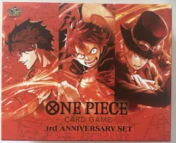 One Piece Card Game: Japanese 3rd Anniversary Box Supplies Set - NO PROMO CARDS - Image 3