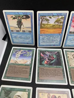 Vintage MTG Card Lot 25pc Magic The Gathering Revised White Border 90's #4 - Image 2