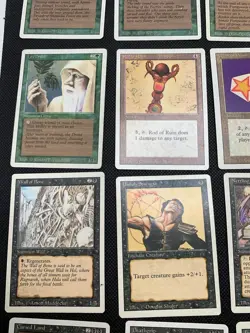 Vintage MTG Card Lot 25pc Magic The Gathering Revised White Border 90's #4 - Image 4