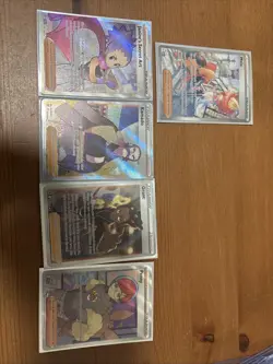 Pokemon Trainer Card Lot Of 5 With SAR / SIR - Image 1