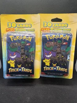 Pokemon TCG 2 Trick Or Trade Plus 30 Cards, Lot Of 2 - Image 1