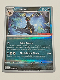 Pokemon Card TCG - Umbreon 130/197 GameStop Stamped Promo Obsidian Flames - NM - Image 2