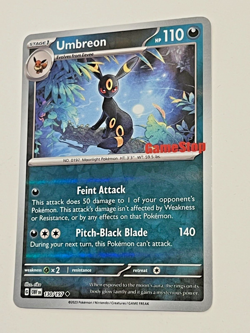 Pokemon Card TCG - Umbreon 130/197 GameStop Stamped Promo Obsidian Flames - NM - Image 3