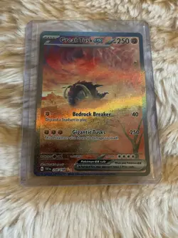 Great Tusk ex SIR 246/198 SV01: Scarlet & Violet Base Set Pokemon NM TCG - Image 1