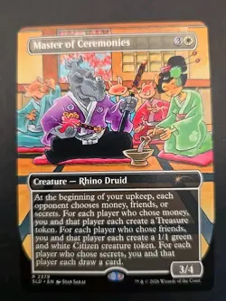 Master of Ceremonies Secret Lair Drop MTG Regular Near Mint - Image 1
