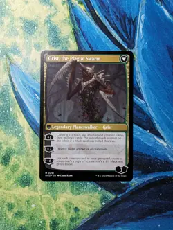 ​Grist, Voracious Larva Grist, the Plague Swarm - Modern Horizons 3 - NM - Image 2