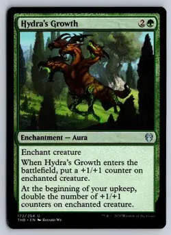 Hydra's Growth 172 Uncommon Theros Beyond Death Magic: The Gathering Near Mint - Image 1
