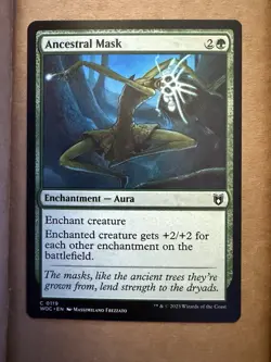 MTG Magic: The Gathering Ancestral Mask Commander: Wilds of Eldraine WOC C 0119 - Image 1