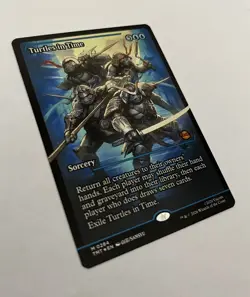 Turtles in Time- Foil (Showcase) Teenage Mutant Ninja Turtles - Mtg - Image 2
