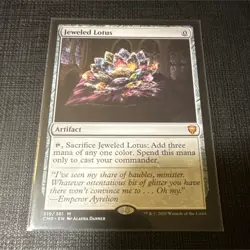 Wizards of the Coast Jeweled Lotus Commander Masters Artifact Mythic - Image 1