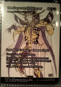 The Emperor, Hell Tyrant - Yawgmoth, Thran Physician Final Fantasy: TTA - Image 1