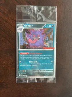 Pokemon TCG Gengar 050/088 Promo Sealed Stamped Gamestop Promo Card - Image 1