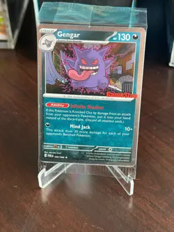 Pokemon TCG Gengar 050/088 Promo Sealed Stamped Gamestop Promo Card - Image 2