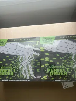 Pokemon Perfect Order Elite Trainer Box ETB - Lot of 2 - Ships Fast New Sealed - Image 1