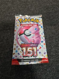 Scarlet & Violet 151 Booster Pack NEW English Factory Sealed Pokemon Pokemon TCG - Image 1