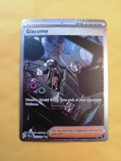 Giacomo - 267/193 - Pokemon Paldea Evolved Special Illustration Rare Card NM - Image 1