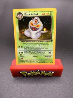 Dark Arbok - 2/82 - Pokemon Team Rocket Unlimited Holo Rare Card WOTC MP - Image 1