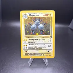 Magneton Base Set 2 Holo Rare No. 9/130 Pokemon Card - Vintage 2000 HP - Image 1
