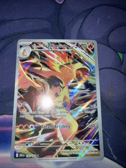 Ethan's Typhlosion - 190/182 - Pokemon Destined Rivals Illustration Rare Mint - Image 1