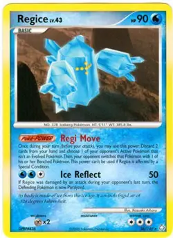 Pokemon Legends Awakened Rare Card - Regice 36/146 - Image 1