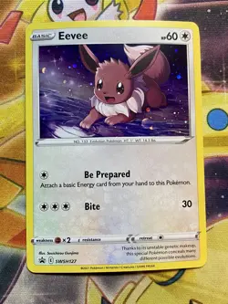 Eevee SWSH127 - Black Star Promo - Holo Pokemon Card - Near Mint (NM) - Image 1