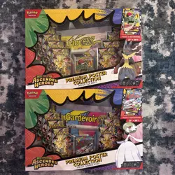 Pokemon TCG: Ascended Heroes Premium Poster Collection X2 Factory Sealed Boxes - Image 1