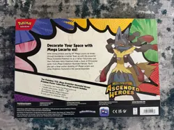 Pokemon TCG: Ascended Heroes Premium Poster Collection X2 Factory Sealed Boxes - Image 3