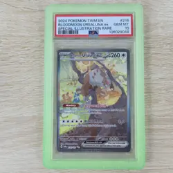 PSA 10 GEM MINT Bloodmoon Ursaluna ex 216/167 Special Illustration Rare Pokemon - Image 1