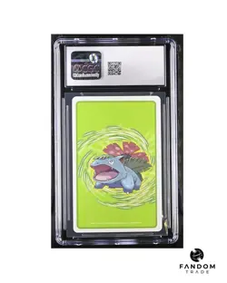 [POP 1!] CGC 10 GEM MINT Bulbasaur Ace of Clubs Pokemon LeafGreen Deck - Image 2
