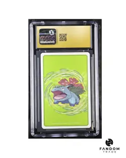 [POP 1!] CGC 10 PRISTINE Gyarados 8 of Hearts Pokemon LeafGreen Deck 2004 - Image 2