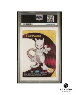 PSA 10 GEM MT Mewtwo Clear Card PC5 Topps Series 2 Pokemon Card - Image 2