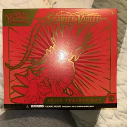 Scarlet & Violet Elite Trainer Box - Sealed ETB- Pokemon TCG - Image 1