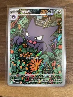 Pokemon Haunter Illustration Rare ME: Mega Evolution Promo 027 - Image 1